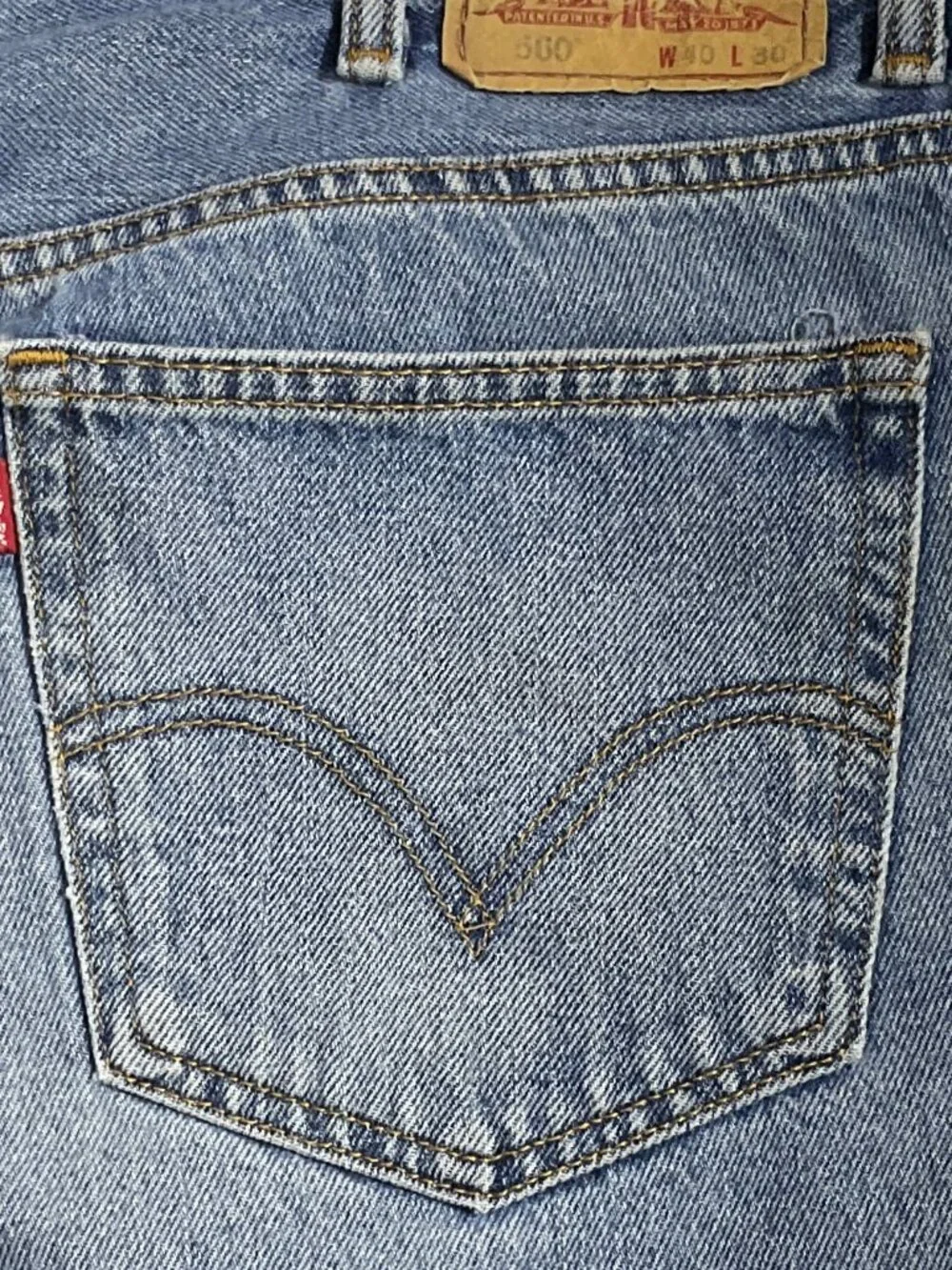 Levis 40x30 (38.5x28.5) Mens 560 Comfort Fit Jeans Denim 100% Cotton